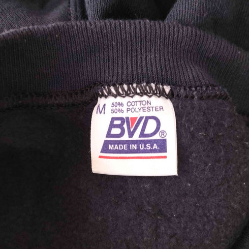 BVD USA製 90s クルーネック半袖スウェット メンズ JPN:M