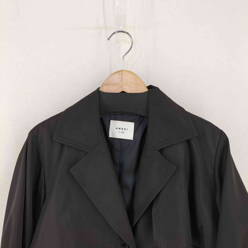 アメリヴィンテージ Ameri VINTAGE BALLOON SLEEVE PLEATS TRENCH バルーンスリーブプリーツトレンチコート レディース FREE