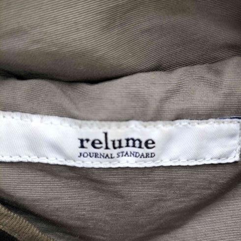 ジャーナルスタンダードレリューム JOURNAL STANDARD relume ジップアップ ロング マウンテンパーカー レディース FREE