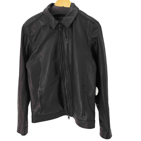 オールセインツ ALLSAINTS ゴートレザー シングルライダースジャケット 山羊革 メンズ import:M
