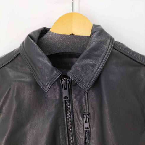 オールセインツ ALLSAINTS ゴートレザー シングルライダースジャケット 山羊革 メンズ import:M