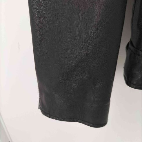 オールセインツ ALLSAINTS ゴートレザー シングルライダースジャケット 山羊革 メンズ import:M