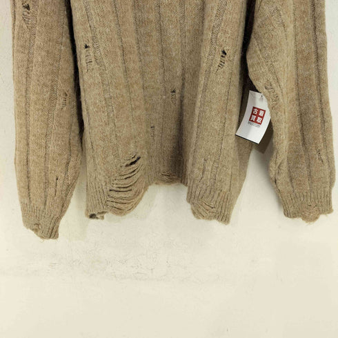 ザラ ZARA Round neck long sleeve sweater メンズ import:M