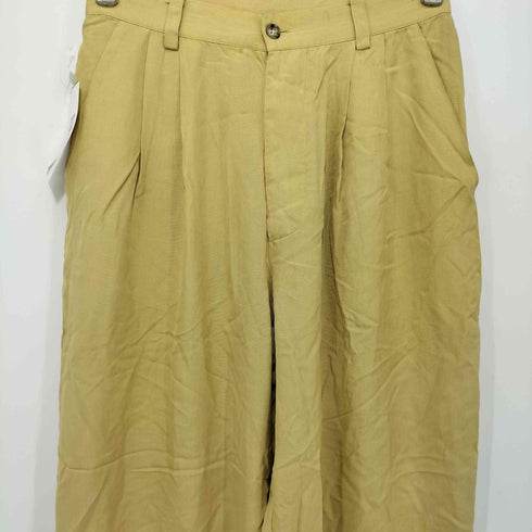 go>SILK 総シルク ボタンフライ 2タックスラックス レディース JPN:2