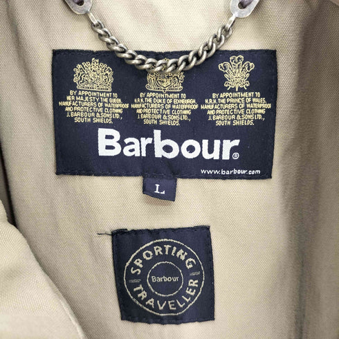バブアー Barbour SPORTING TRAVELLER S21 BUSH JKT 3ワラント 裏地チェック マルチポケット ブッシュジャケット メンズ import:L