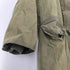 バブアー Barbour 90S 英国製 3ワラント BURGHLEY バーレー 襟コーデュロイ 裏地チェック オイルドコート 1995年製 メンズ C42