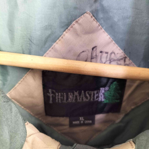 フィールドマスター fieldmaster エルボーパッチ ダウンジャケット ハーフコート メンズ import:XL