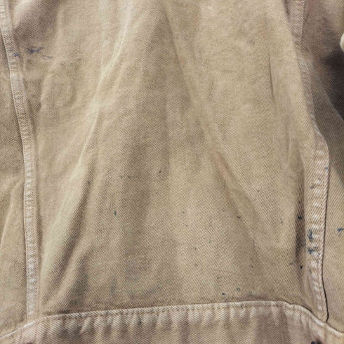 リーバイス Levis 90S USA製 デカパッチ 裏ボタン303 刻印 先染め 70598-0833 デニム トラッカージャケット 1992年製 メンズ import:XL