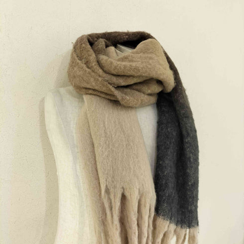ザラ ZARA ラッシンググラデーションストール メンズ