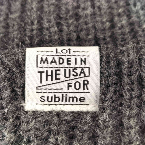 サブライム SUBLiME USA製 ニット帽 メンズ