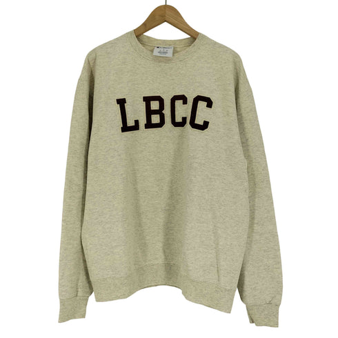 チャンピオン Champion AUTHENTIC ATHLETICWEAR LBCC ワッペン 霜降り 裏起毛 スウェット メンズ import:L