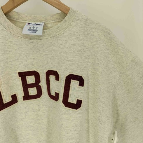 チャンピオン Champion AUTHENTIC ATHLETICWEAR LBCC ワッペン 霜降り 裏起毛 スウェット メンズ import:L