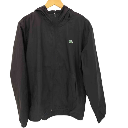 ラコステ LACOSTE 撥水性フード付きジャケット メンズ import:S