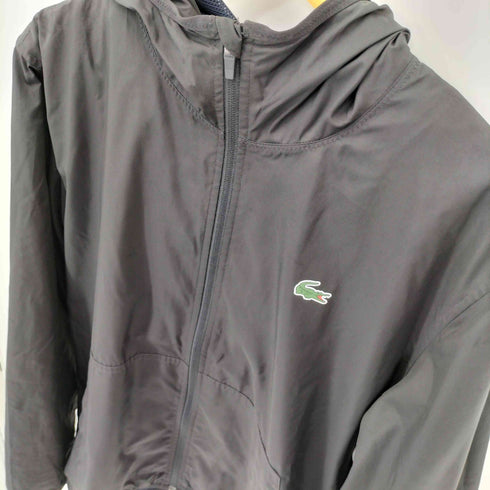 ラコステ LACOSTE 撥水性フード付きジャケット メンズ import:S