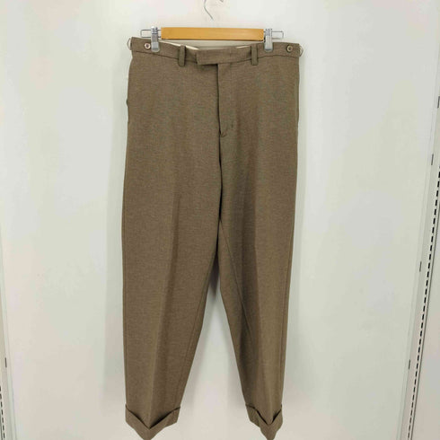 ビームスプラス BEAMS+ スラブ織 4ボタン ダブルブレステッド コンフォートジャケット ワイドトラウザーズ メンズ JK/L PT/M
