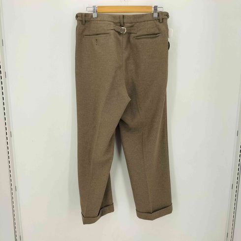 ビームスプラス BEAMS+ スラブ織 4ボタン ダブルブレステッド コンフォートジャケット ワイドトラウザーズ メンズ JK/L PT/M
