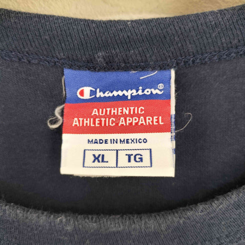 チャンピオン Champion 00s フロントラバー三段プリントTシャツ 目あり BROOKLYN DEADMAN WALKING メンズ import:XL
