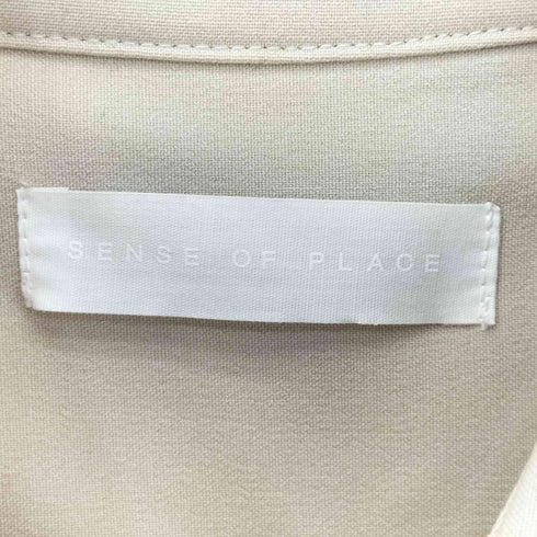 センスオブプレイス SENSE OF PLACE カラールーズシャツ メンズ JPN:M