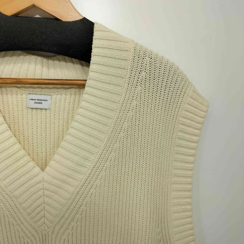 アーバンリサーチドアーズ URBAN RESEARCH DOORS Vネックニットベスト レディース ONE SIZE
