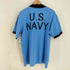 ユーエスネイビー U.S.NAVY 両面プリントリンガーTシャツ サブマリン USS SEA DEVIL SS-400 メンズ import:L