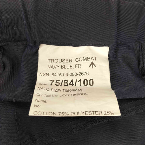ロイヤルネイビー ROYAL NAVY 00S イギリス軍 COMBAT TROUSERS コンバット トラウザーズ カーゴパンツ 2020年製 メンズ 75/84/100
