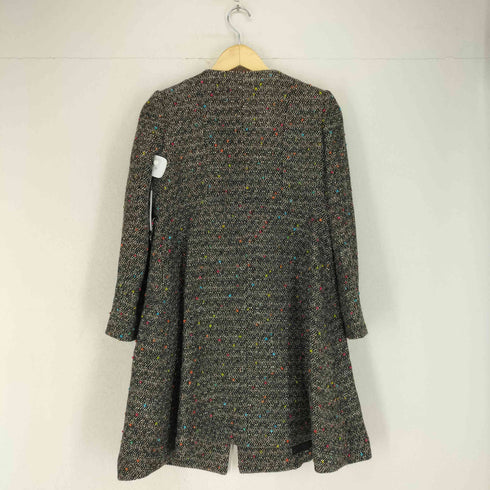 FLAMMEUM マルチカラードット刺繍ノーカラーコート casual レディース JPN:38