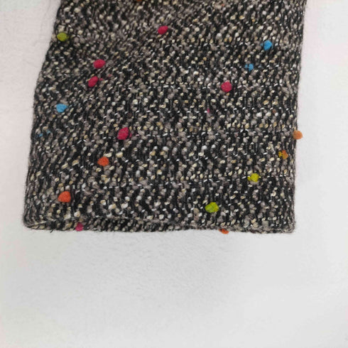 FLAMMEUM マルチカラードット刺繍ノーカラーコート casual レディース JPN:38