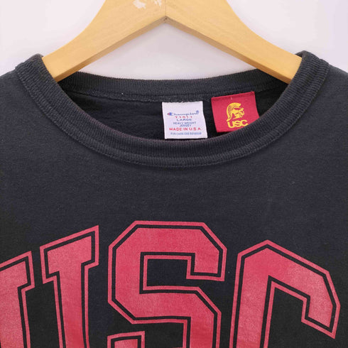 チャンピオン Champion USA製 カレッジプリントクルーネックTシャツ メンズ JPN:L