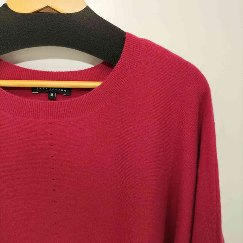 タラジャーモン TARA JARMON カシミヤ混 クルーネックニット レディース import:M
