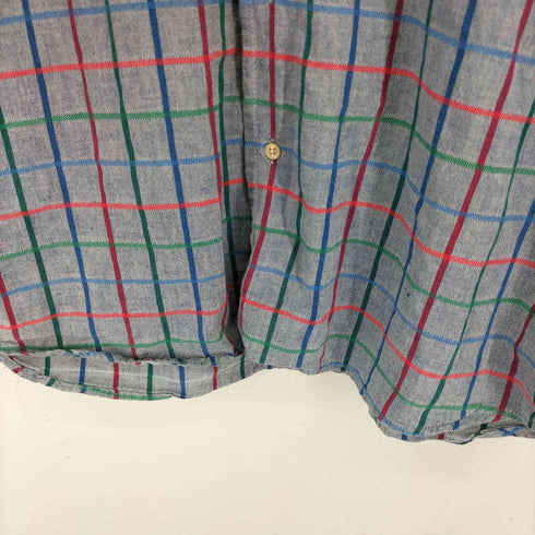 ミッソーニスポーツ MISSONI SPORTS 90S L/S チェックコットンシャツ メンズ import:S