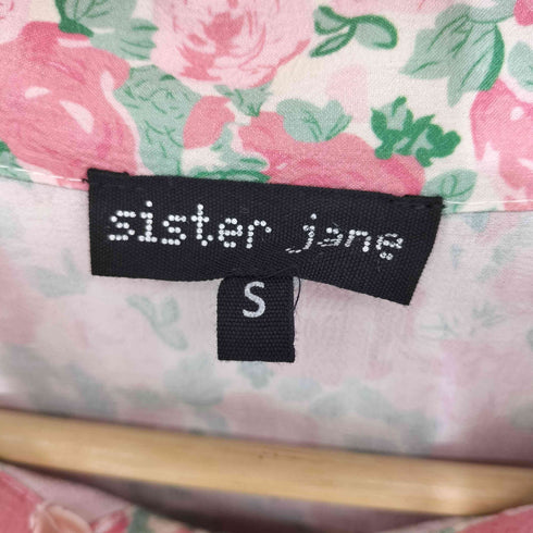 シスタージェーン SISTER JANE 花柄 ボウタイ シャツブラウス レディース import:S