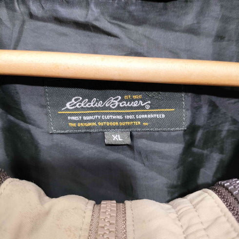 エディーバウアー Eddie Bauer ライナー付き スタンドカラー ジップアップ コート メンズ import:XL