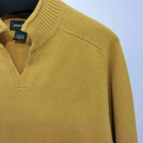 エディーバウアー Eddie Bauer メリノウール Vネック ニットセーター メンズ import:M