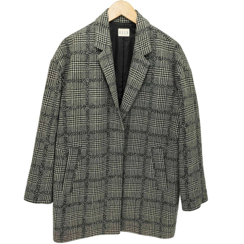 エル ELLE 1Bツイードジャケット レディース JPN:38
