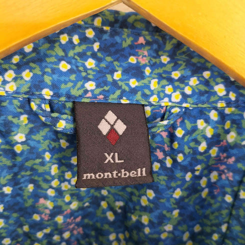 モンベル mont bell WIC.ライト プリント ロングスリーブシャツ レディース JPN:XL