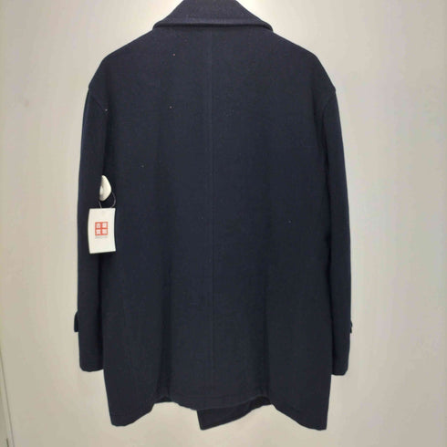 ニューヨーカー NEWYORKER ウール混 カシミヤ混 裏地キルティング ピーコート メンズ MEDIUM
