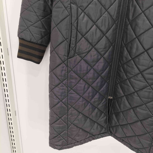 アディダス adidas キルティング ジップアップ フーデットコート レディース JPN:L