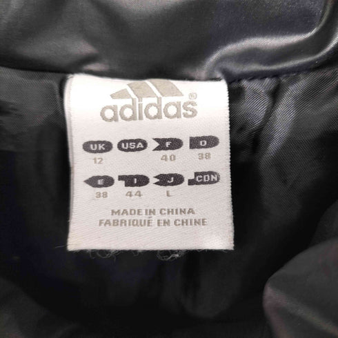 アディダス adidas キルティング ジップアップ フーデットコート レディース JPN:L