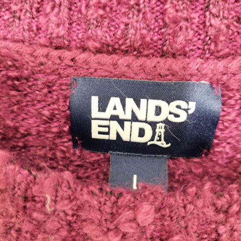 ランズエンド LANDS END クルーネック ニット メンズ import:L
