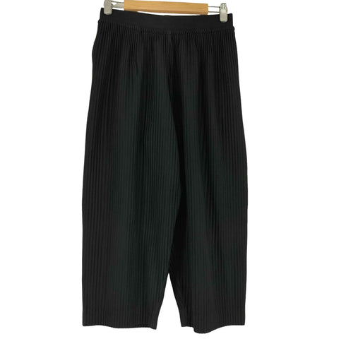 オムプリッセイッセイミヤケ HOMME PLISSE ISSEY MIYAKE プリーツアンクルパンツ レディース JPN:1