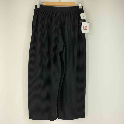 オムプリッセイッセイミヤケ HOMME PLISSE ISSEY MIYAKE プリーツアンクルパンツ レディース JPN:1