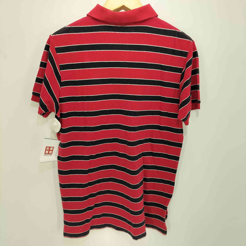 ポロスポーツラルフローレン POLO SPORT RALPH LAUREN 90S ポニー刺繍 ボーダー ポロシャツ メンズ import:M