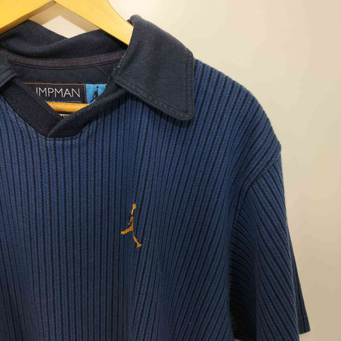 ナイキ NIKE 90S 白タグ JUMPMANタグ ショートスリーブ ポロシャツ メンズ import:M