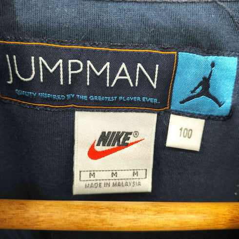 ナイキ NIKE 90S 白タグ JUMPMANタグ ショートスリーブ ポロシャツ メンズ import:M