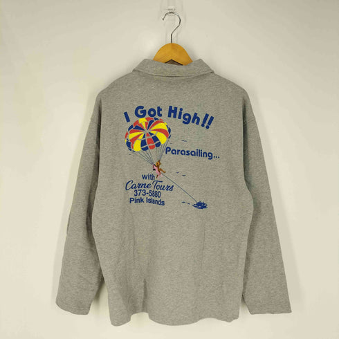 カルネボレンテ Carne Bollente Carne Tours Long-Sleeve Polo ポロシャツ メンズ import:S