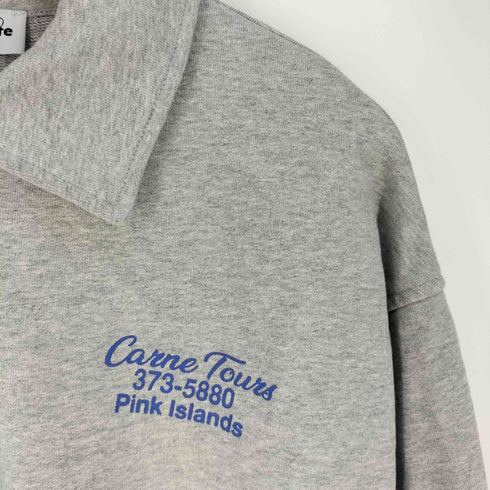 カルネボレンテ Carne Bollente Carne Tours Long-Sleeve Polo ポロシャツ メンズ import:S