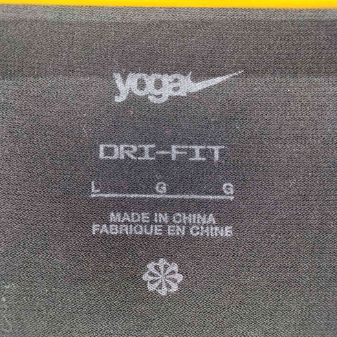 ナイキ NIKE YOGA スリットデザイン L/S トップス レディース import:L