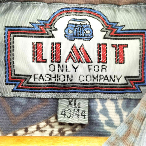 LIMIT 総柄 L/Sシャツ メンズ JPN:XL