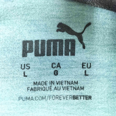 プーマ PUMA ハーフジップスウェットトップス レディース import:L