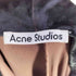 アクネストゥディオズ ACNE STUDIOS Evelta Pant スイッチング ベロア フレアパンツ レディース XS